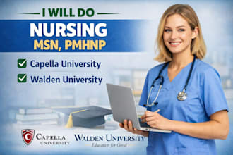 do capella, chamberlain, and walden, bsn, msn, and dnp nursing