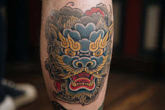 create a traditional or neo traditional tattoo design