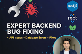 fix nodejs, nestjs, mongodb, backend bugs