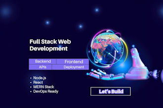 build scalable web apps with backend frontend and devops