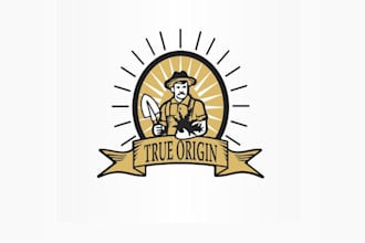 create a timeless classic heritage logo