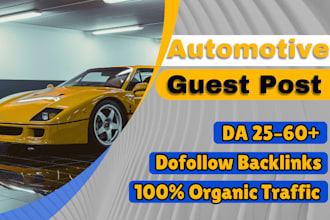 do automotive guest post or auto guest post, automobile blog