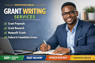 research grants and write applications