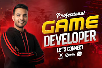 provide mobile game development unreal engine as 2d and 3d unity game developer