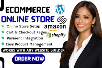 add an online store, webshop to your website builder, ecommerce store set up