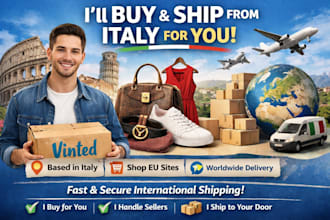 be your personal shopper in eu and buy from vinted or eu stores for you