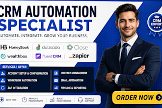 do honeybook dubsado crm automation zoho form wealthbox fluent zap integration