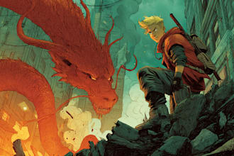 create comic book and custom illustration