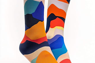 design crew socks, knighted socks for you