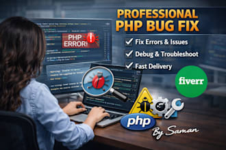 fix bugs and errors in core PHP website or script