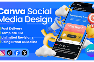 canva social media design