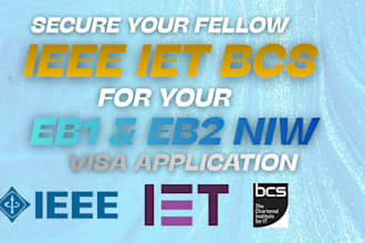 do fellow ieee acm bcs membership and publication for eb1 o1 niw visa success