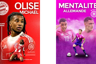 design a professional and eyecatching poster or flyer