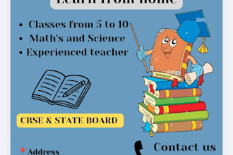 design eye catching tuition and coaching class poster
