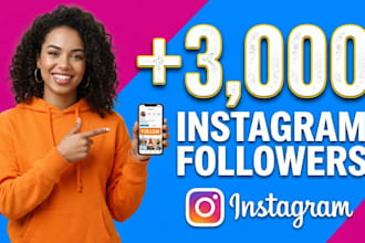 instantly gain 3000 instagram followers fast