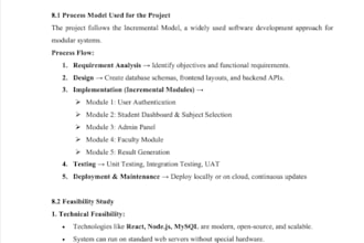 format your project report as per university guidelines
