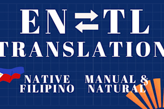 translate english to tagalog accurately native quality