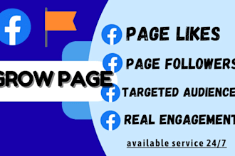 do fast professional facebook page growth organic promotion