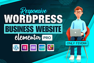 design a professional wordpress business website
