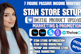 setup stan store, whop, kofi, stan store marketing, beacons ai, payhip, gumroad