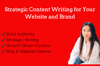 write SEO friendly blogs, articles and website content