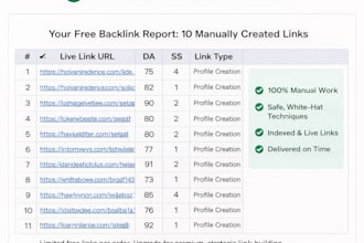create free backlinks for startups and new websites