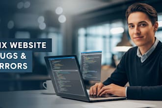 fix bugs and errors in your website