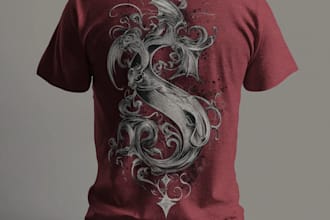 create typography t shirt design and creative design