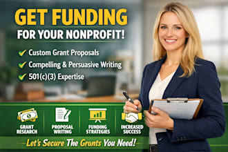 write professional grant proposals for funding success