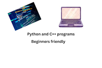write cpp programs and assignments and university projects