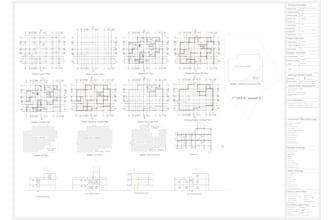 2d architectural drawing for submission with sketch ideas