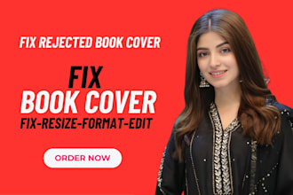 fix book cover, resize book cover, edit and modify paperback book cover