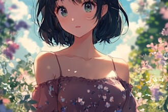 create a anime character