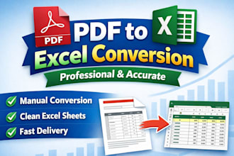 convert PDF to excel professionally and accurately