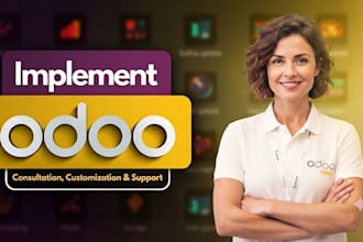 create odoo module, develop odoo module, and fix odoo modules