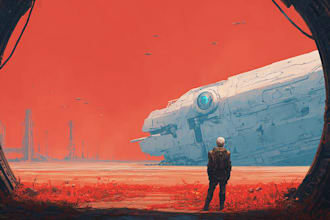 draw high quality sci fi characters and aliens