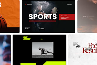 design powerpoint presentation and pitch deck,