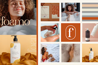 design a premium brand identity for your business