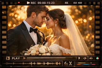 do wedding video editing cinematic wedding video editing