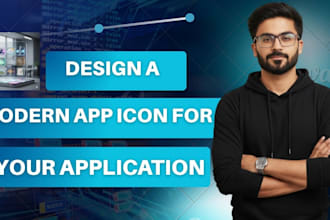 design a modern app icon for your application