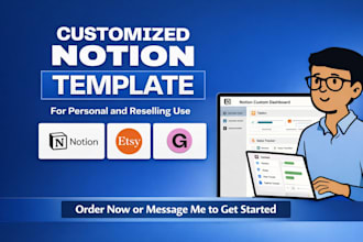 design a high converting notion website or template for your business in 48 hour
