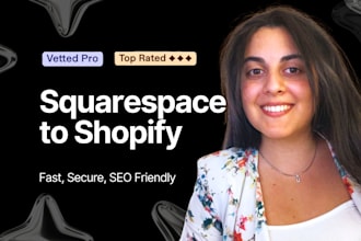 migrate your squarespace website to shopify ecommerce store