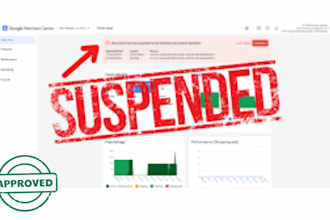 google merchant center suspension and product disapproval issues