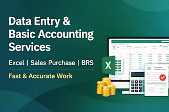 data entry accounting excel