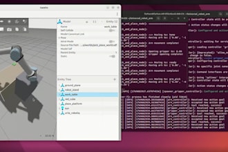 develop and simulate robotic arms using ros 2 and gazebo
