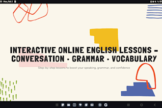 english conversation practice and grammar improvement