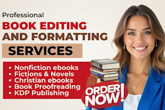 do amazon KDP ebook editing kindle paperback journal formatting book publishing