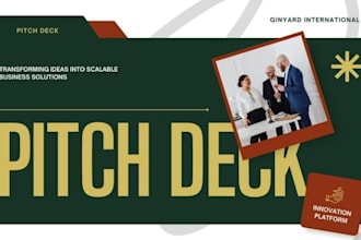 design speaker pitch deck event presentation deck influencer sponsorship deck