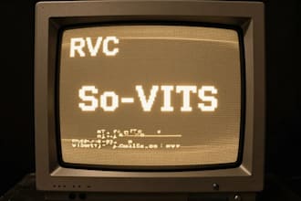 train custom ai voice model with using rvc or sovitssvc