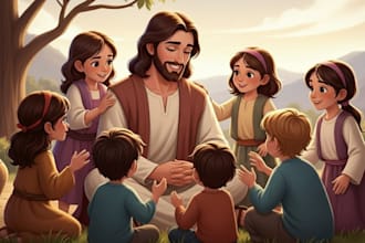 illustrate christian and bible stories for children books and faith based books